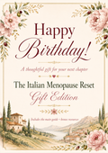 The Italian Menopause Reset Gift Edition cover